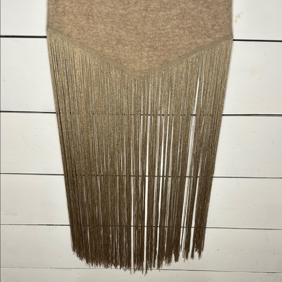 Cloud Ten Tan/Brown Knit Fringe Skirt - Picture 4 of 5